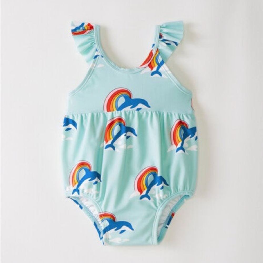 Hanna Andersson Sunblock Swimmy One Piece - Picture 2 of 8